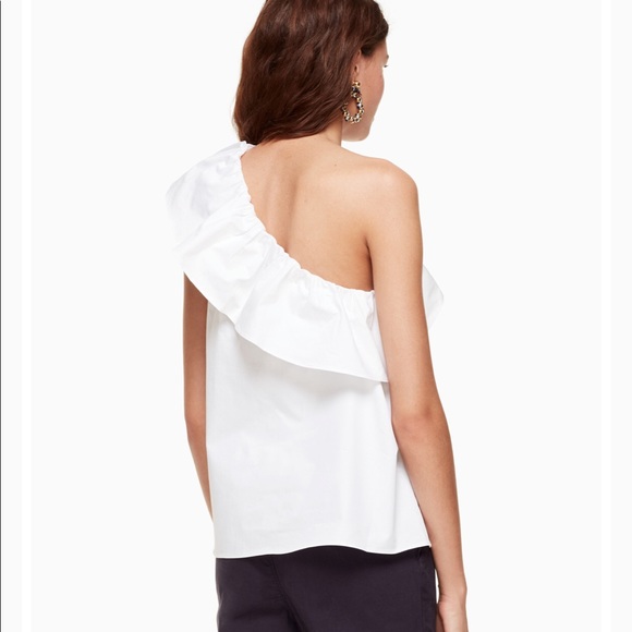 Kate Spade ♠️ Poplin Top - Picture 2 of 9